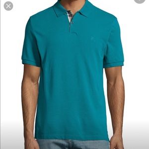 Burberry Brit Teal Polo L XL